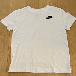 Nike White Tee with Black Logo